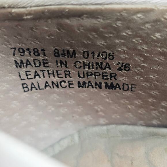 Privo by Clark's White Leather Slip-On Mary Jane Driving Shoe 79181 Womens 8.5 M - Picture 9 of 10